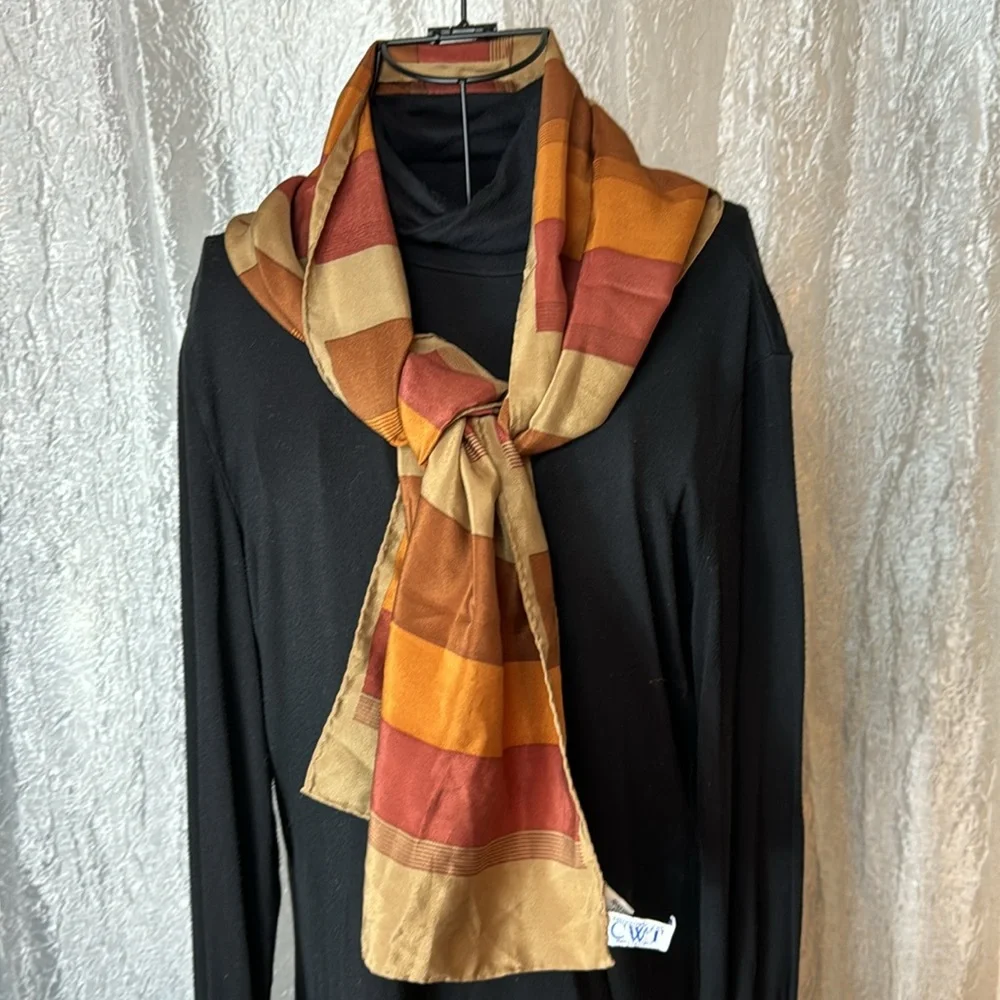 Vintage CWT silk scarf